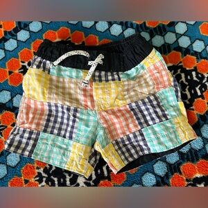 Gap Baby Boy Swim Trunks checkered